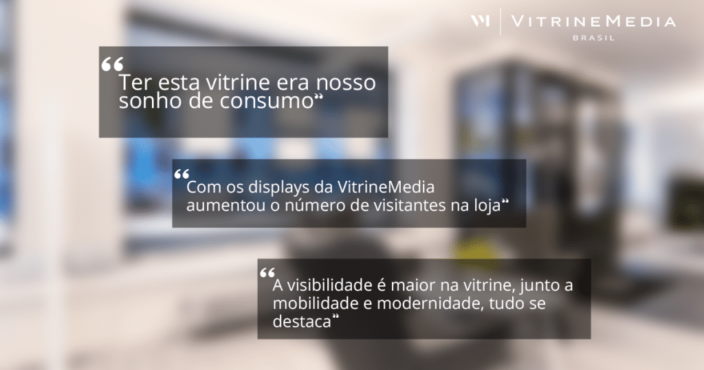 Depoimentos de clientes VitrineMedia Brasil