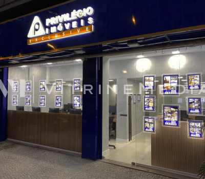Painel Luminoso LED – Modelo C2MAX – Privilégio Imóveis