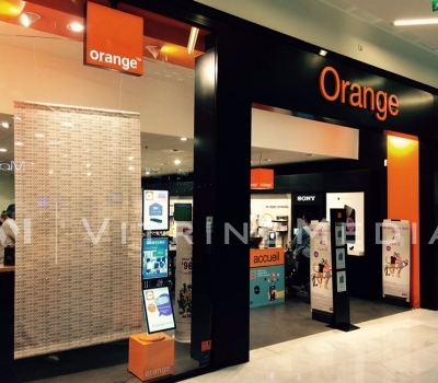 Placa de LED iluminada – Modelo VM BOX – Orange
